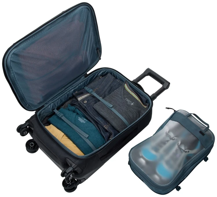 Thule Aion TARS122 - Black Wózek Miękka skorupa Czarny 35 l Poliester