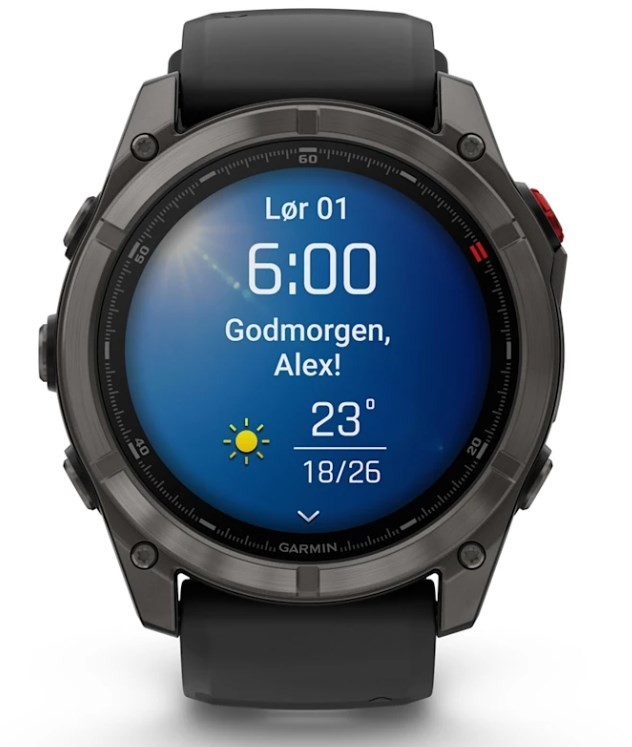 Garmin Fenix 8 Pro 51 mm AMOLED Black 3,56 cm (1.4")