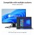 UNITEK V1304A adapter kablowy 0,15 m USB Typu-A HDMI + VGA (D-Sub) Szary