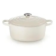 Brytfanna Le Creuset Signature Roaster okrągła beza 26cm