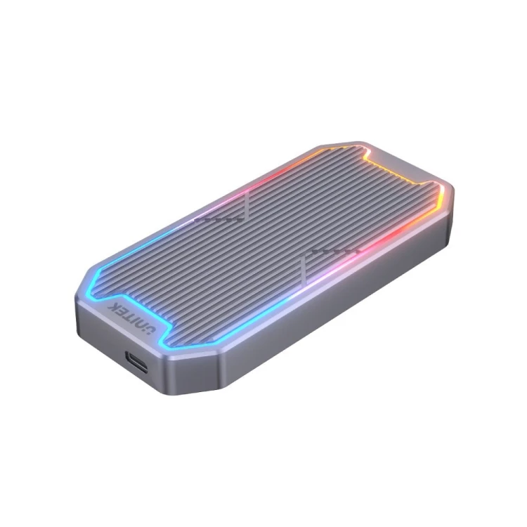 UNITEK SolidForce Spectrum Obudowa SSD Szary M.2