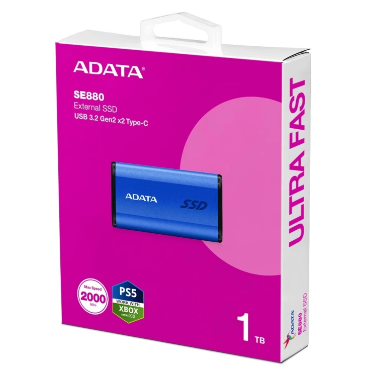 Dysk zewnętrzny SSD External SE880 1TB USB3.2A/C Gen
