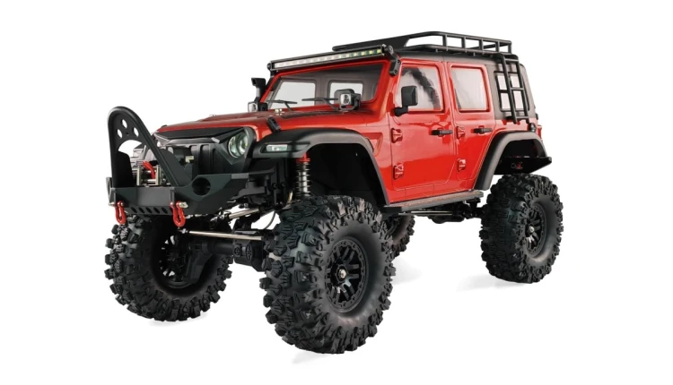 Amewi AMXRock Crosstrail Crawler 4WD 1:10 ARTR rot-metallic