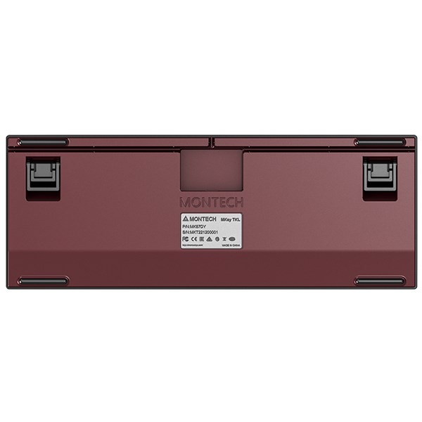 Klawiatura do gier Montech MKey TKL Darkness - GateronG Pro 2.0 Czerwona (US)