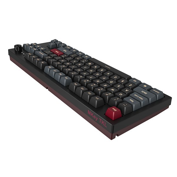 Klawiatura do gier Montech MKey TKL Darkness - GateronG Pro 2.0 Czerwona (US)