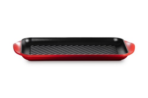 Le Creuset Płyta grillowa bardzo duża 47x25x32cm wiśniowa