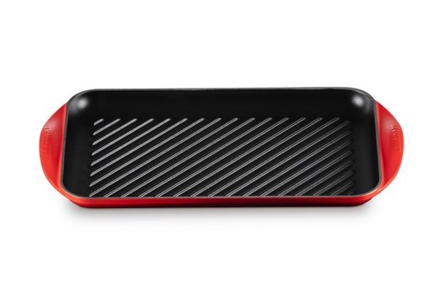 Le Creuset Płyta grillowa bardzo duża 47x25x32cm wiśniowa