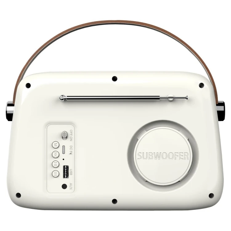 SAVIO RADIO PRZENOŚNE BIAŁE RS-02