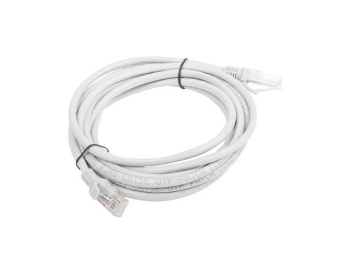 Patchcord UTP Lanberg PCU6-10CC-0300-S (RJ45 - RJ45 ; 3m; UTP; kat. 6; kolor szary)
