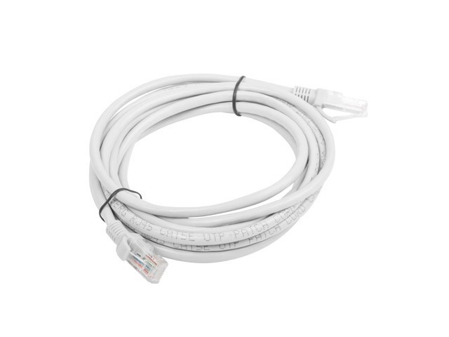 Patchcord UTP Lanberg PCU6-10CC-0300-S (RJ45 - RJ45 ; 3m; UTP; kat. 6; kolor szary)