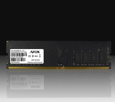 AFOX DDR4 8G 2400MHZ RANK1 AFLD48EH1P