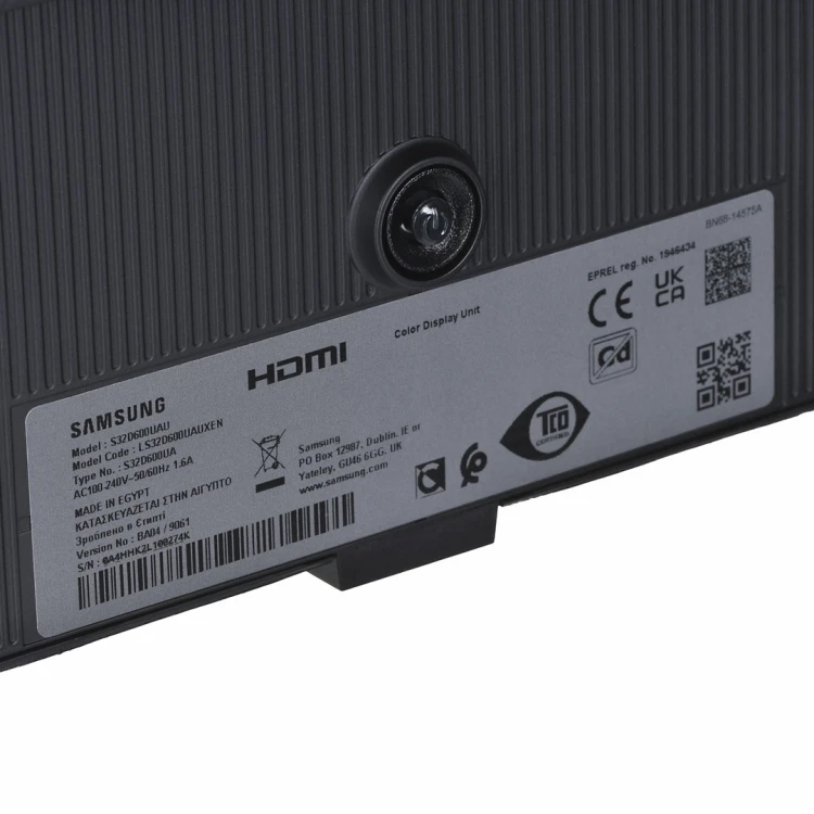 MONITOR SAMSUNG LED S60UD 32" LS32D600UAUXEN 100Hz