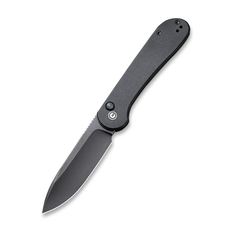 Nóż CIVIVI Button Lock Elementum All Black G10 C2103A