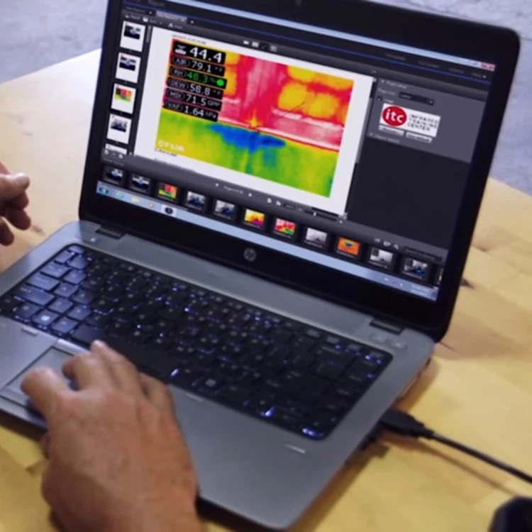 FLIR MR176 higrometr i psychrometr Wewnętrzna Higrometr elektroniczny Czarny