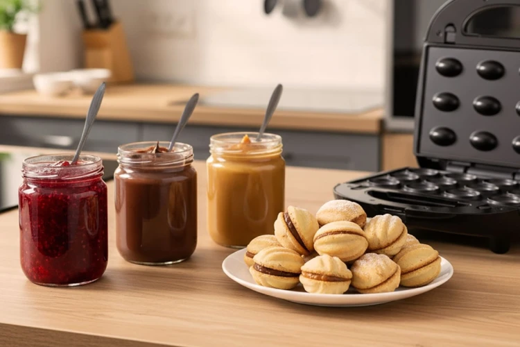 ELDOM OPIEKACZ WIELOFUNKCYJNY 5 IN 1 ST250 850W WYMIENNE PŁYTY: SANDWICH, GRILL, GOFRY, ORZESZKI, MINI PĄCZKI