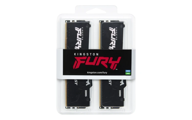 KINGSTON DDR5 64GB 5600MT/s CL40 DIMM KITx2 FURY Beast RGB