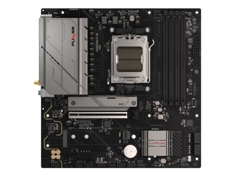Sapphire PULSE B850M WIFI AMD B850 Gniazdo AM5 micro ATX