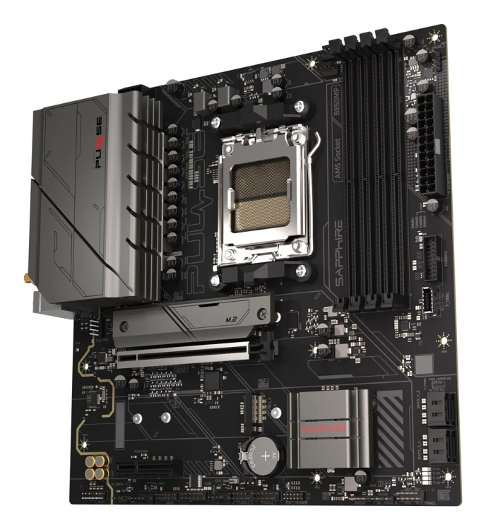 Sapphire PULSE B850M WIFI AMD B850 Gniazdo AM5 micro ATX