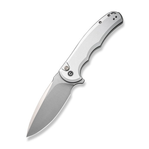 Nóż CIVIVI Button Lock Praxis Aluminum Silver