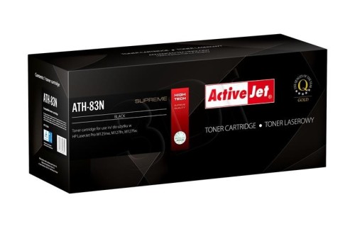 Activejet ATH-83N Toner (zamiennik HP 83A CF283A, Canon CRG-737; Supreme; 1500 stron; czarny)