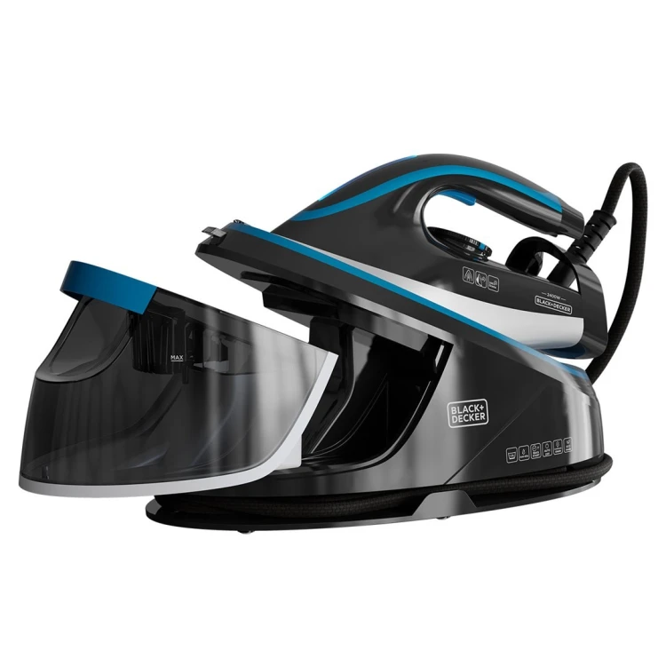 Generator pary Black+Decker BXSS2401E 2400W | 1,5l | tryb ECO | filtr antywapienny
