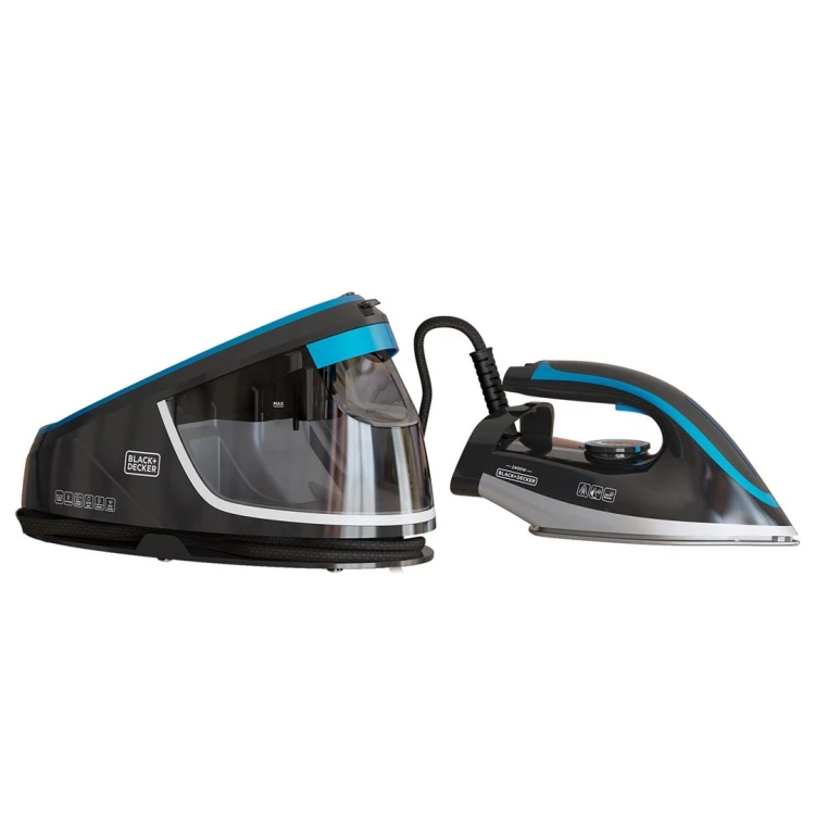 Generator pary Black+Decker BXSS2401E 2400W | 1,5l | tryb ECO | filtr antywapienny