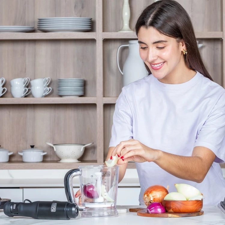 Blender ręczny Black+Decker BXHBA1501E 1500W | 3 funkcje | technologia bezstopniowa