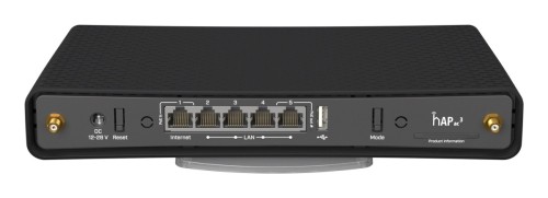 Router WiFi 4 Mikrotik hAP ac3 (RBD53iG-5HacD2HnD) 2,4GHz(2x2)/5GHz(2x2) 5p