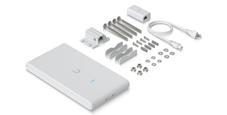 Acces Point Wi-Fi  6 Ubiquiti UniFi U6 Mesh Pro 2.4GHz (2x2)/5GHz(2x2) PoE 2x1G (U6-Mesh-Pro-EU)