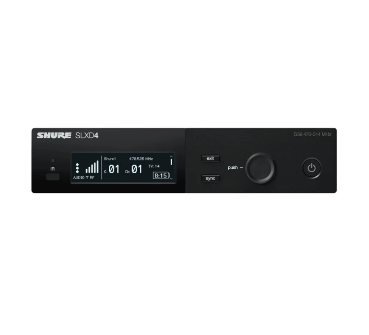 Shure SLXD4E=-G59 - Odbiornik pojedynczy cyfrowy