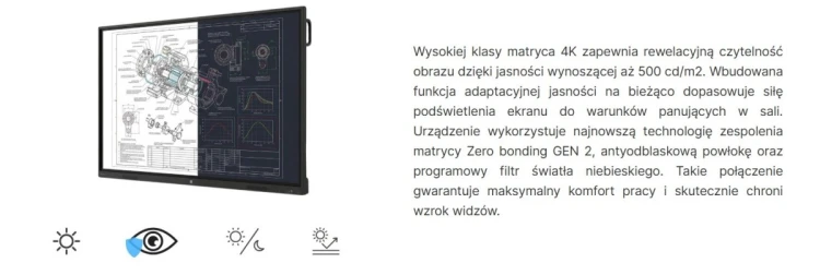 AVTEK MONITOR INTERAKTYWNY TS 9 MATE G 65"