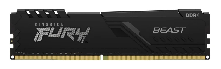 Kingston FURY DDR4 16GB (1x16GB) 3200MHz CL16 Beast Black