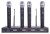 Mikrofon PLL-400 UHF 4 kanały (4 mikrofony do ręki)