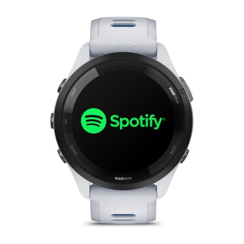 Zegarek Garmin Forerunner 265, 46mm AMOLED Mleczny Kwarc