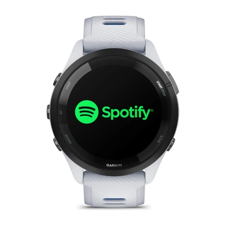 Zegarek Garmin Forerunner 265, 46mm AMOLED Mleczny Kwarc