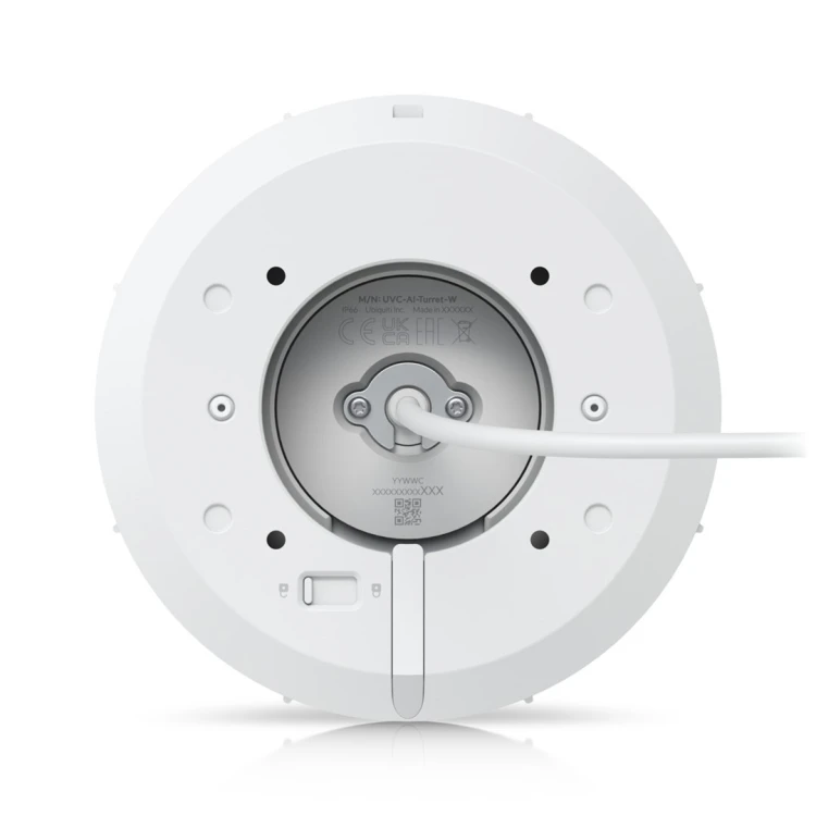 Kamera Ubiquti UniFi AI Turret White (UVC-AI-Turret-W) 8MP 3840 x 2160 (16:9) IP66 IK08 20W