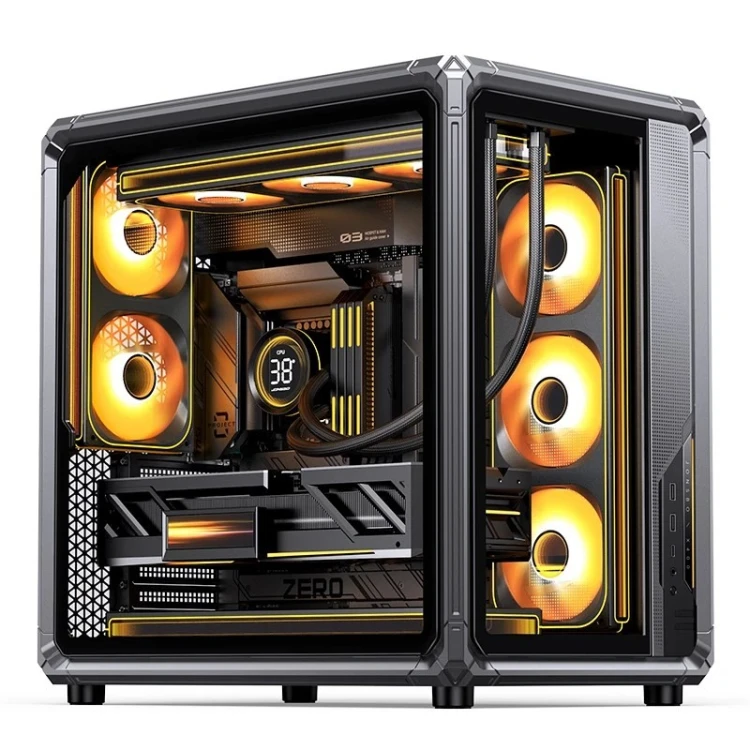Jonsbo X400 Gray Tower Czarny