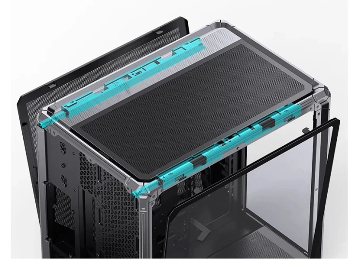 Jonsbo X400 Gray Tower Czarny