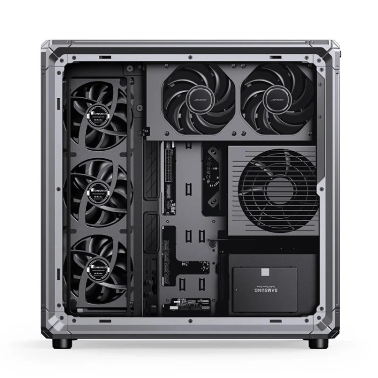 Jonsbo X400 Gray Tower Czarny