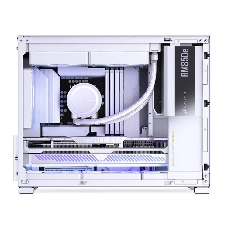 Obudowa PC Jonsbo D32 STD Biała Obudowa, Mini Obudowa, mATX, Szkło Hartowane - Białe