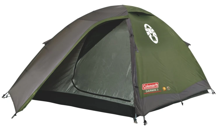 Namiot 3-osobowy Coleman Darwin 3 - grey/green