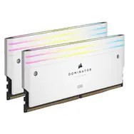 Zestaw pamięci DDR5 32GB PC 7000 CL34 Corsair, 2x16GB, Dominator T RGB White, sprzedaż detaliczna