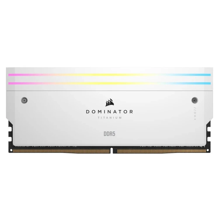 Zestaw pamięci DDR5 32GB PC 7000 CL34 Corsair, 2x16GB, Dominator T RGB White, sprzedaż detaliczna