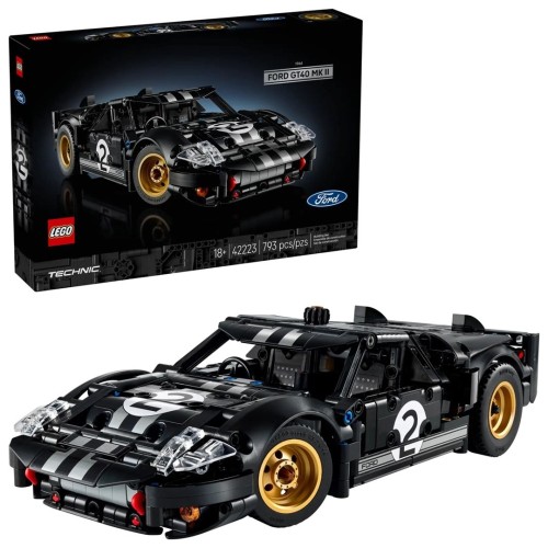 LEGO TECHNIC 42223 Samochód wyścigowy 1966 Ford GT40 MKII