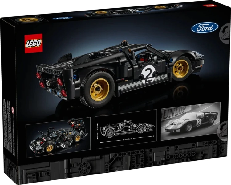LEGO TECHNIC 42223 Samochód wyścigowy 1966 Ford GT40 MKII