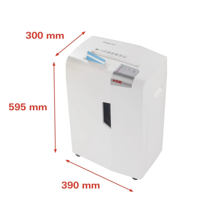 HSM Niszczarka shredstar X13, 23L 4x37 mm