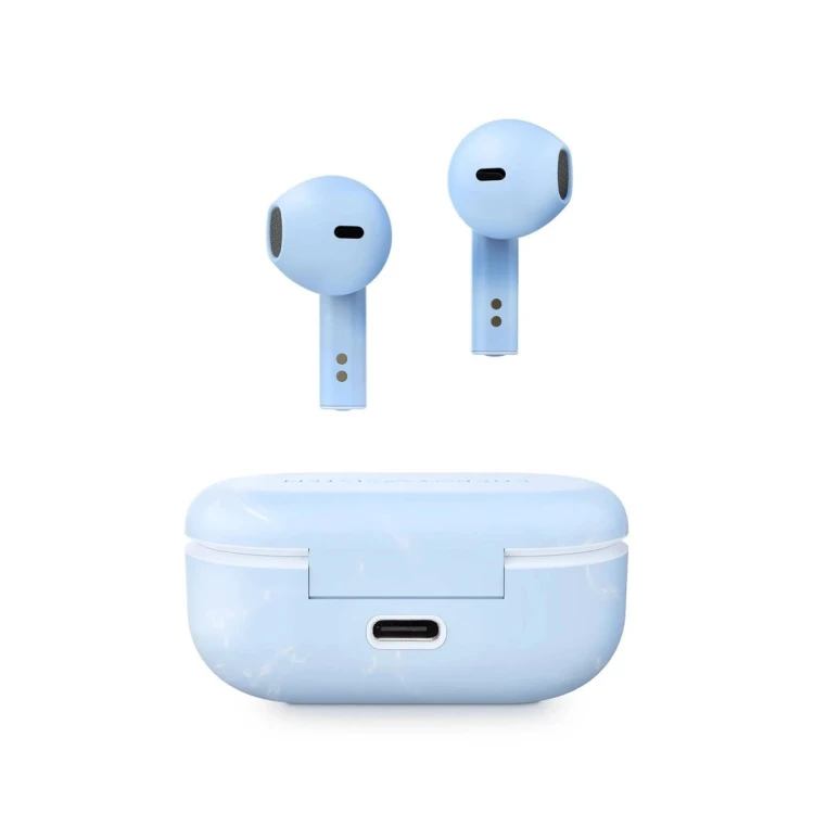 Energy Sistem Senshi Eco Zestaw słuchawkowy True Wireless Stereo (TWS) Douszny Połączenia/Muzyka/Sport/Codzienność Bluetooth Jasny Niebieski