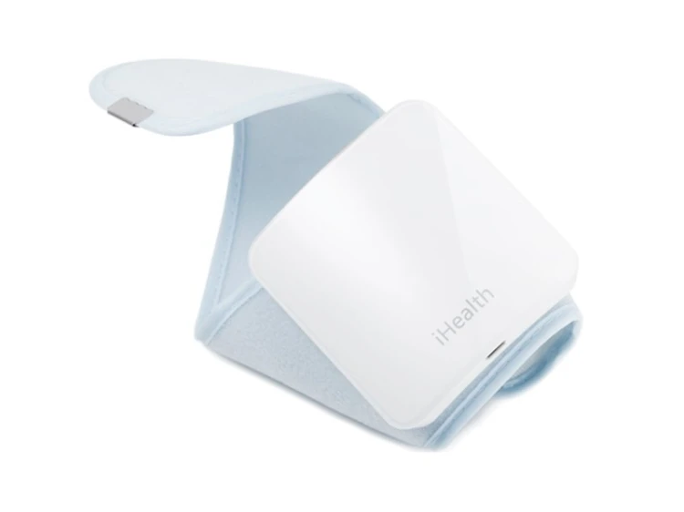 iHealth Wrist Blood Pressure Monitor BP7S Weight 105 g White Wireless Blood pressure readings are stored on the secure, free, HIPAA compliant iHealth