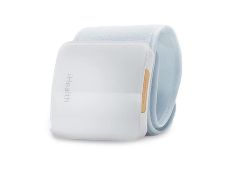 iHealth Wrist Blood Pressure Monitor BP7S Weight 105 g White Wireless Blood pressure readings are stored on the secure, free, HIPAA compliant iHealth