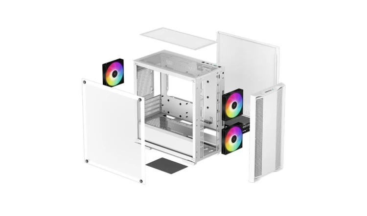 DeepCool CC360 WH ARGB Mini Tower Biały